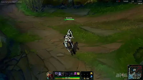 玩家自制LOL守望先锋皮肤 源氏、天使乱入召唤师峡谷