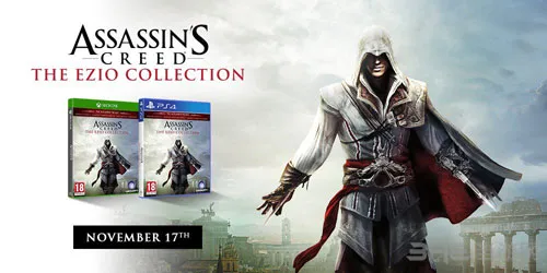 育碧公布《刺客信条Ezio合集》 11月17日发售