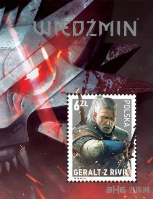 《巫师》系列誉满天下 波兰发行白狼邮票