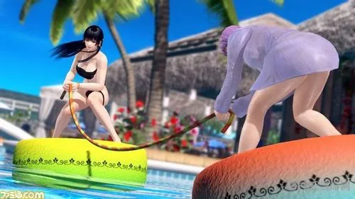 《死或生：沙滩排球3》新泳装内容上线 全身两片羽毛足矣