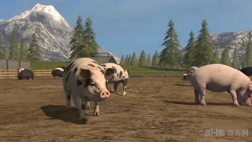 《模拟农场17》养猪元素激起动物保