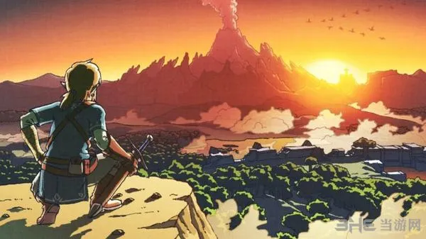 《塞尔达传说：荒野之息》WiiU与Switch截图画质对比
