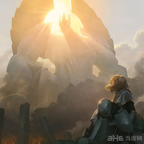 《英雄联盟》官方发布新预告图  巨型石像守护者身份不明