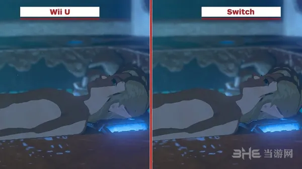 《塞尔达：荒野之息》Switch与WiiU画面对比 一个滤镜的差距