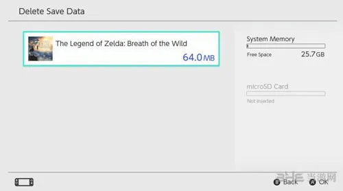 任性的任天堂Switch 游戏存档要小