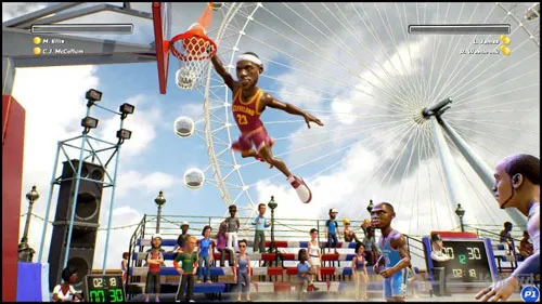 街机风格篮球游戏《NBA游乐场》发