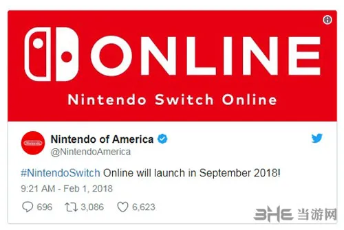 任天堂Switch将推出在线服务模式 简称NSO