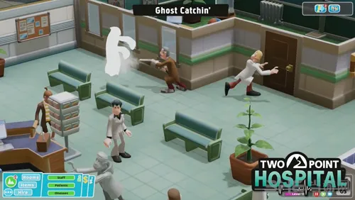 《双点医院》可在游戏中捉鬼 今年