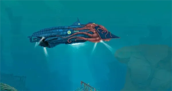 深海像素解谜游戏《凡尔纳：幻想之形