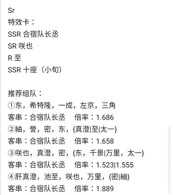 A3满开剧团第一次合宿攻略 阵容搭配推荐详解