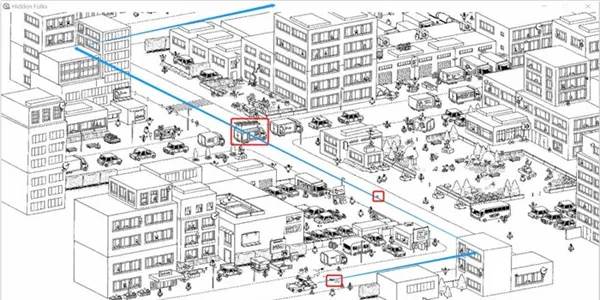 隐藏的家伙城市第五关攻略 城市第