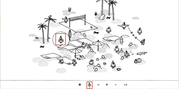 隐藏的家伙海滩第一关攻略 海滩第