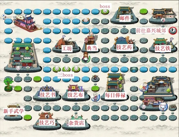 动物江湖锲子英雄传地图大全 地图详细说明