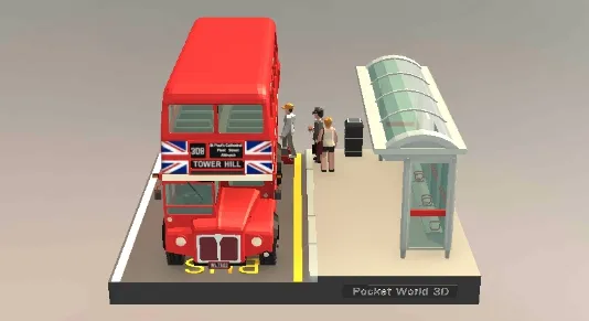 我爱拼模型观光巴士攻略 观光巴士