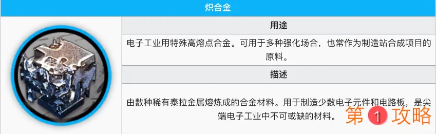 明日方舟炽合金速刷攻略 炽合金哪里掉率高