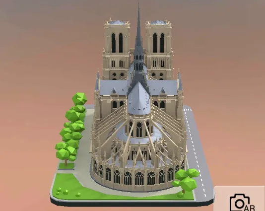 我爱拼模型巴黎圣母院攻略 巴黎圣