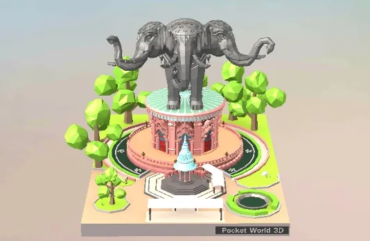 我爱拼模型三象神博物馆攻略 三象