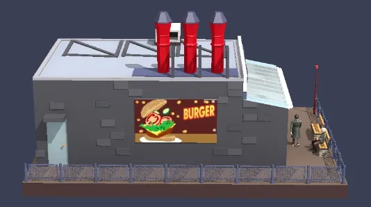 我爱拼模型网红汉堡店攻略 网红汉