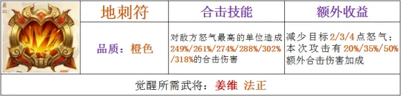 少年三国志2地刺符使用搭配建议