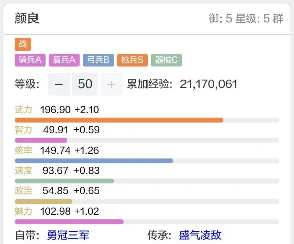 三国志战略版颜良怎么样好用吗 颜良可以用来开荒吗