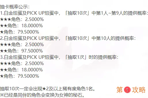 公主连结十连及单抽性价比分析 十连划算还是单抽划算